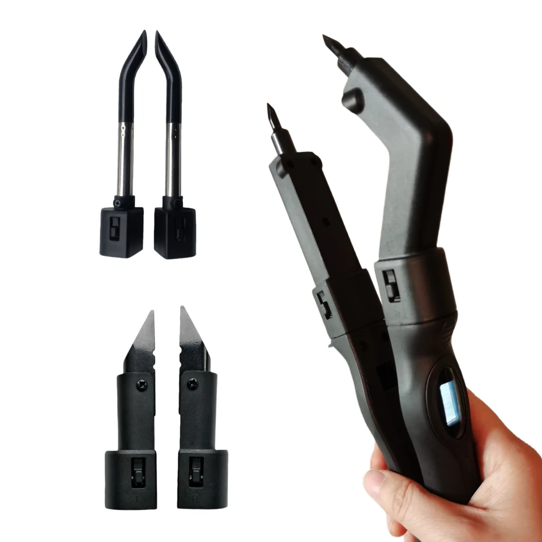 3 In 1 Hair Extension Fusion Tool Connector Controllable Temperature Heat Hair Connector Tip Interchangeable Hair Extension Iron