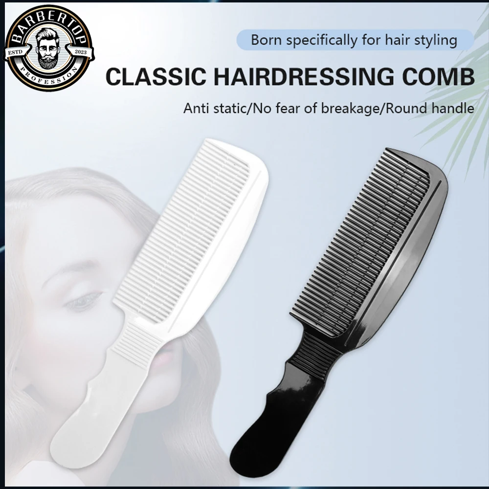 Salon Hairdressing Comb Antistatic Hair Cutting Comb Anti-slip Hairstylist Trimming Comb Wide Tooth Haircut Brush Styling Tools