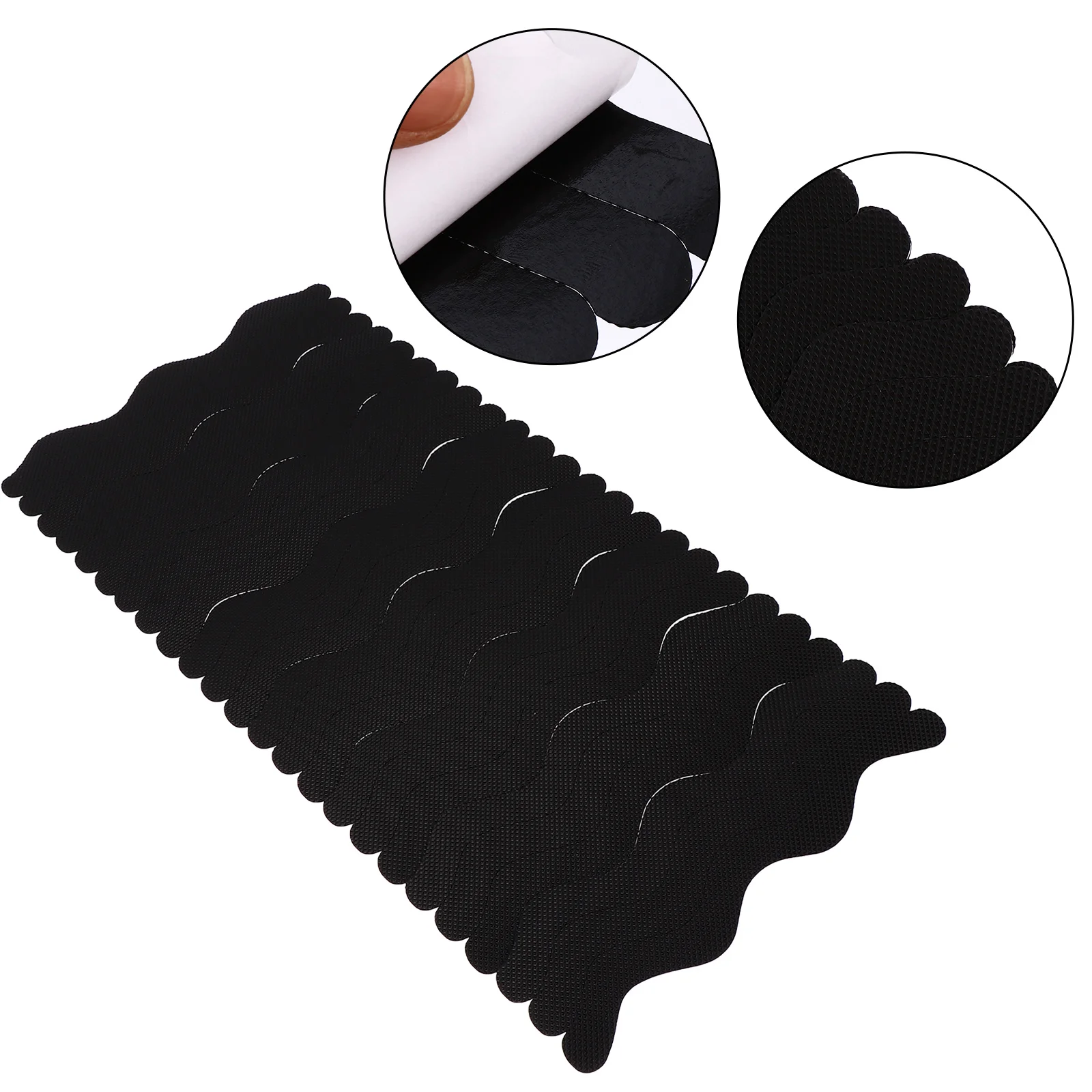 

24pcs Anti Skid Stickers Non Slip Bath Tub Kitchen Pool Balcony Doorway PEVA Material Simple Practical Prevent Slips