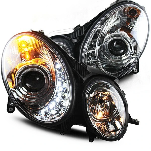 

2006-2009 Year for Benz W211E Class E200 E240 E280 E300 E320 E500 Head Lamp Chrome Housing