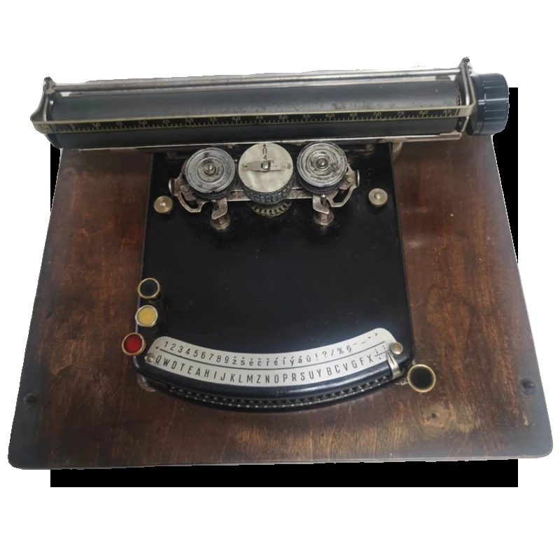 Normal use 1924SCRIPTA5 Portable mechanical typewriter English Czech retro literary and medieval gifts