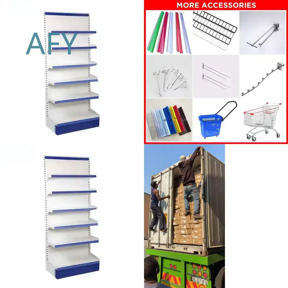 Metal Wall Mounted Display Stand for Department Store Custom Size Colored Factory Made Retail Fixture for Clothing
