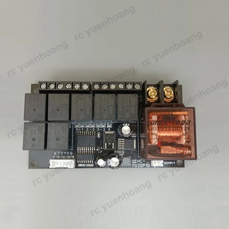 1PCS 12-24V Solenoid Valve Control Module Hydraulic Oil Pump Controller Dual Function for PWM RC Model Excavator Digger Parts