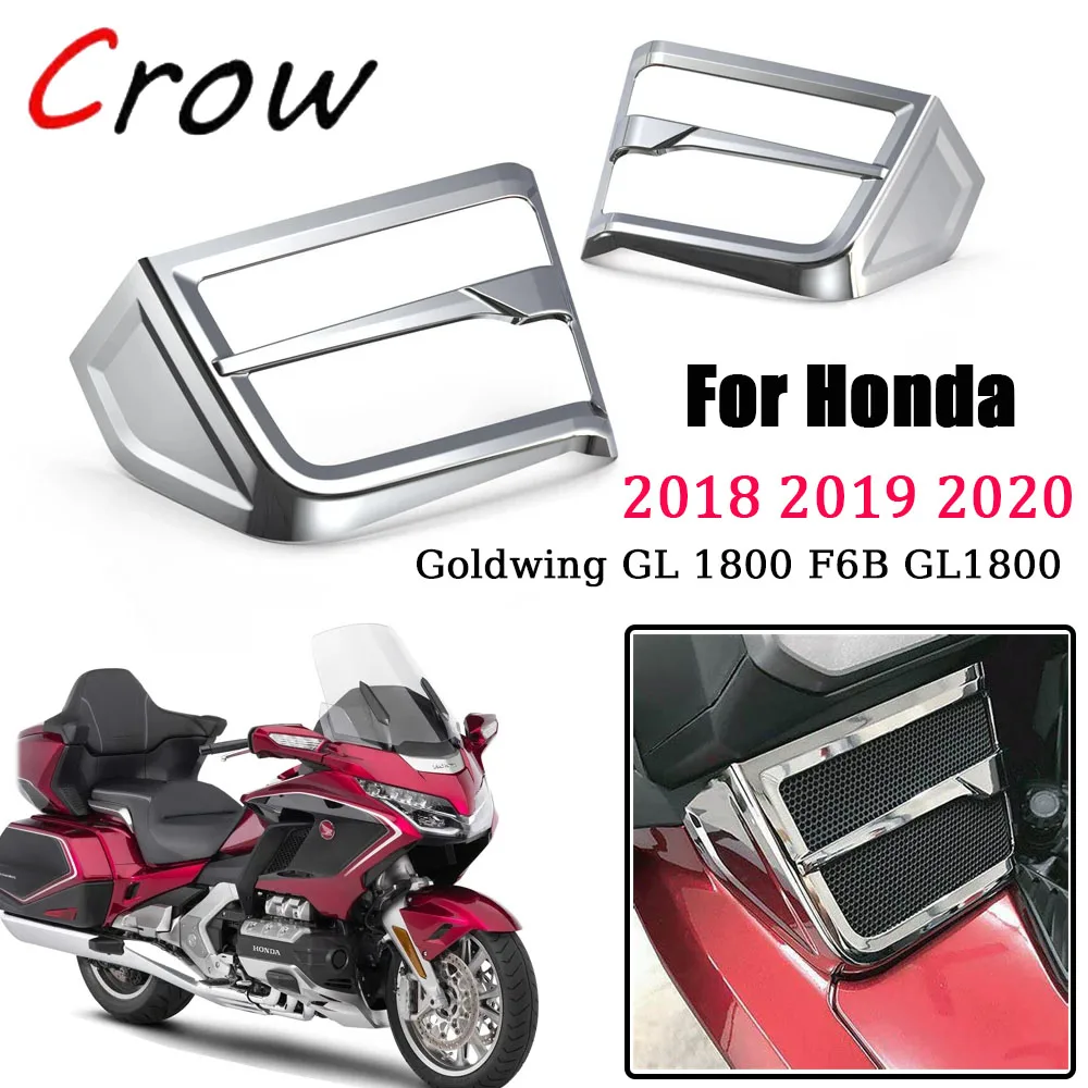 

Передняя хромированная решетка для колонки мотоцикла Honda Goldwing 1800 F6B GL1800 2018 2019 2020 аксессуары для мотоциклов