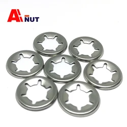 M3-M26 Push Nut 304 Stainless Steel Bearing Locking Washer Clips ,D015