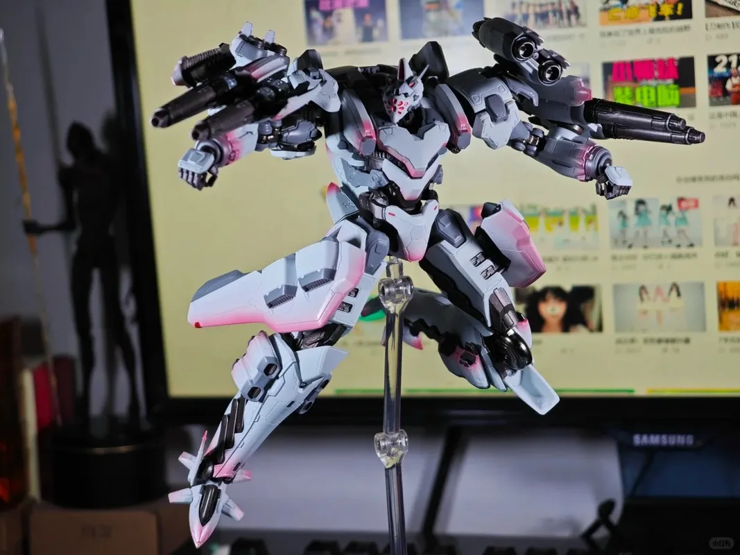 Disponibile: Bandai Robot Damashii (R Damashii) Armored Core 6 - Figura d'azione Ayre White Glint (Ayre'S Mecha)