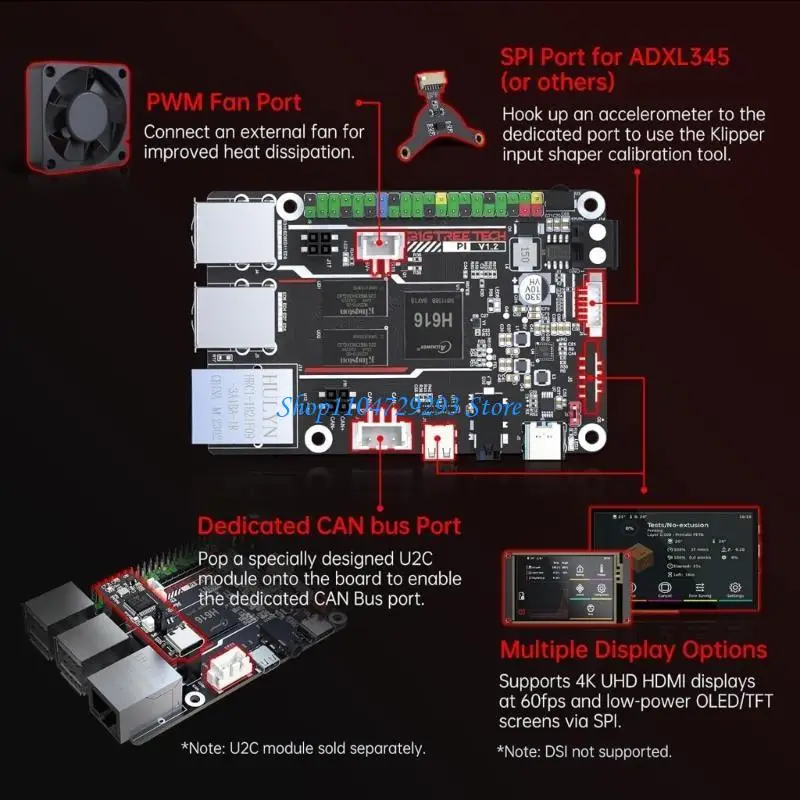 

Y2GD модернизированная управляющая плата SKR Mini E3 v3.0 & BTT PIV1.2 +TFT35 SPI v2.1 & SFS v2.0