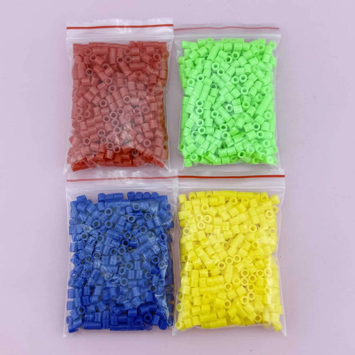2000 ST/5 MM Zekering Kralen Pixel Puzzel Smelten Kralen Gemengde Kleur Hama Kralen Hoge Kwaliteit Diy Nail Plaat aanvullende OPP Zak