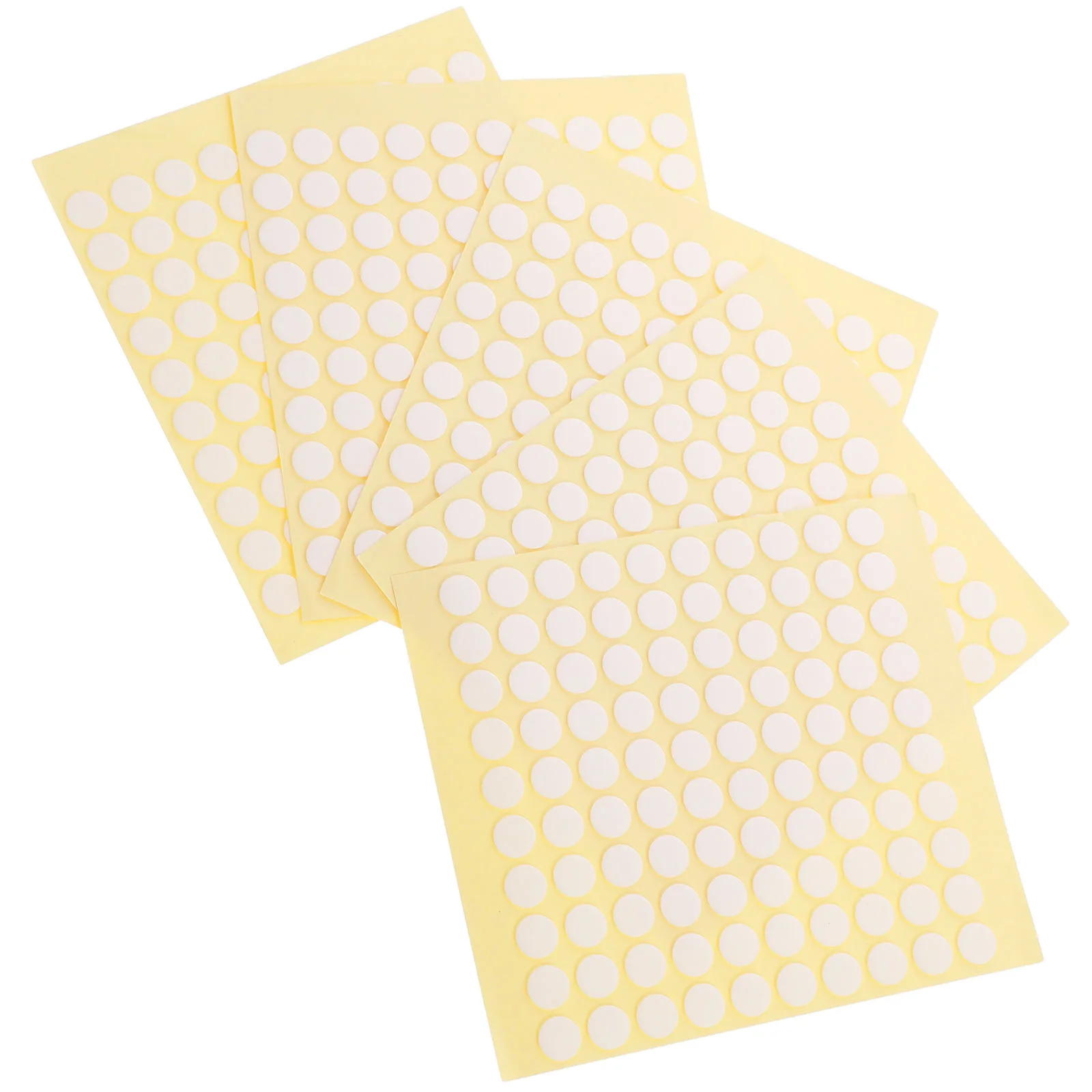 500 Pcs Double Sided Dot Glue Tape Labels Clear Coding Stickers Balloon Sticky Round Points Acrylic Craft Dots