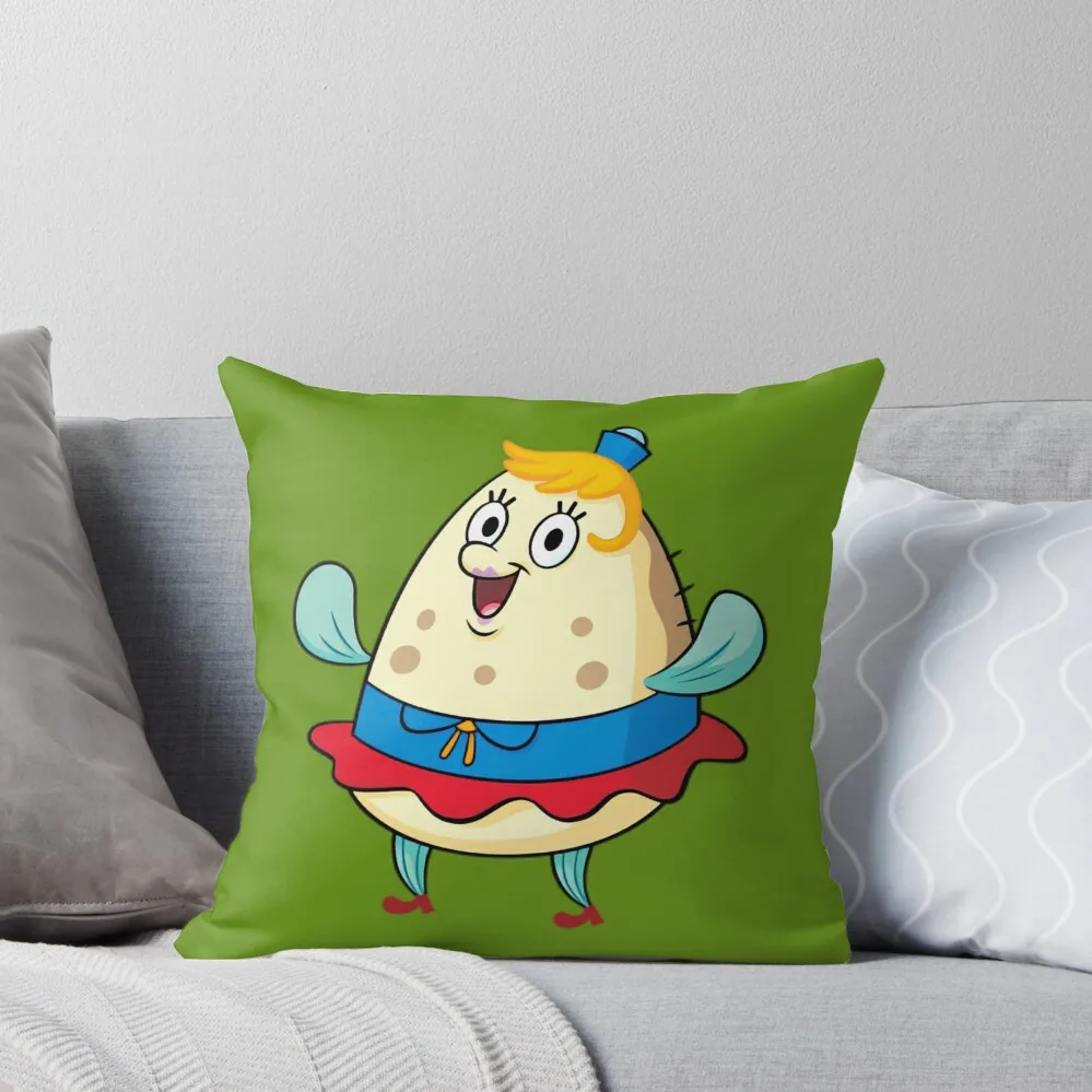 

Mrs Puff Sticker \t Throw Pillow Custom Cushion Photo Cushions For Sofa Embroidered Cushion Cover Cushion Cover pillow