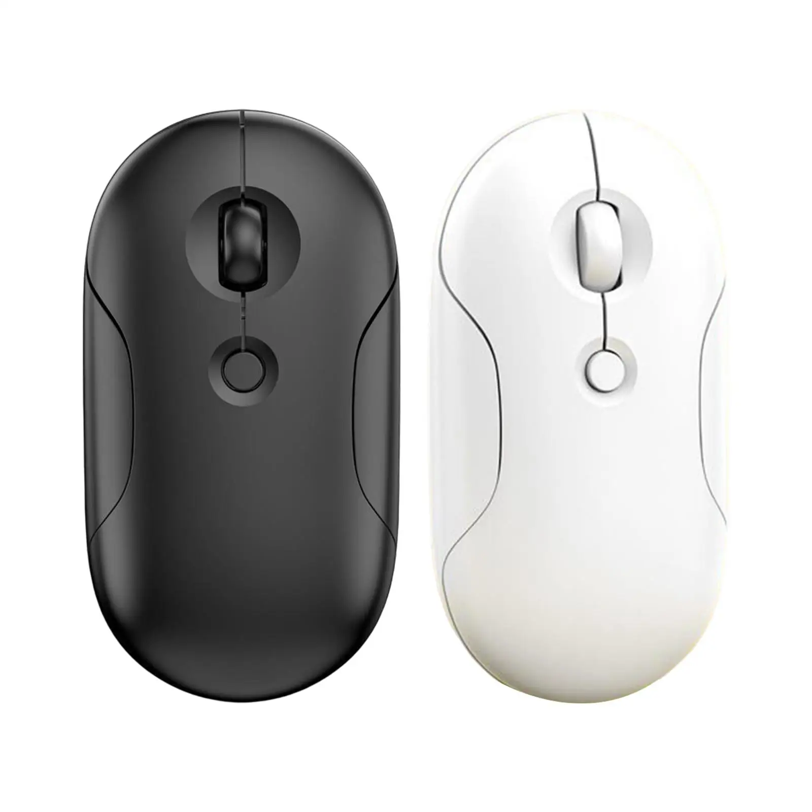 2.4GHz V5.2 Wireless Mouse Mute Button Rechargeable Portable for Computer