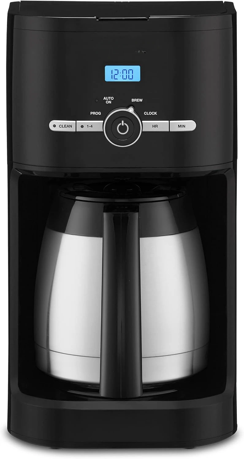 DCC-1170BK 10-Cup Thermal Classic™ Coffeemaker, Black with Thermal, 10-Cup, Programmable