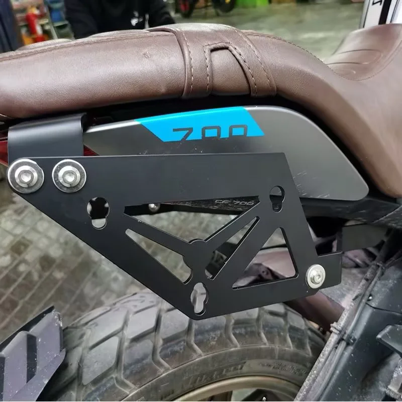 For CFMOTO 700CLX side box waterproof retro bag 700CL-X clx700 quick release bracket modified large capacity side box