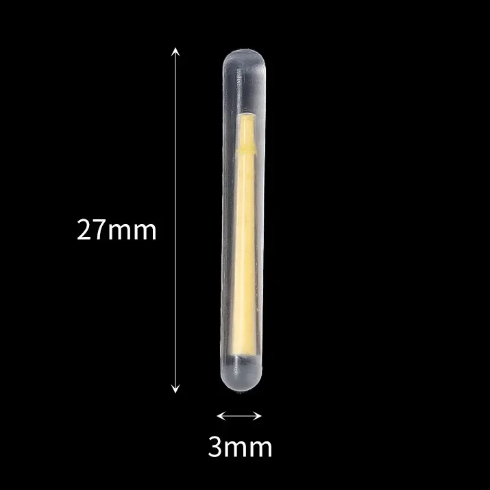 BRAVMACK 50/100 stücke Outdoor Angeln Fluoreszierende Stange Firefly Fluoreszierende Stange Licht Angeln Schwimmenden Stange Licht Dunkle Leucht Stange