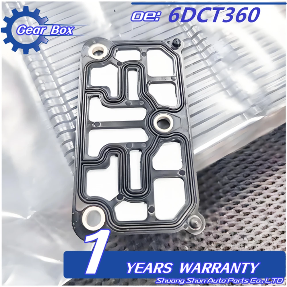 6DCT360 7DCT450 Auto Transmission Dual Oil Pressure Solenoid Valve Filter For Ford MG MG6 Zotye Roewe Original Gasket