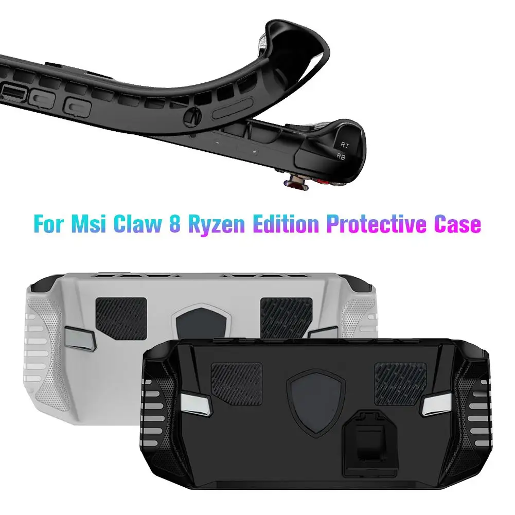 Nowe etui ochronne do MSI Claw 8 Ryzen Edition TPU Bracket Game Handheld Accessory Heat Dissipation Anti Drop Protective A1V3