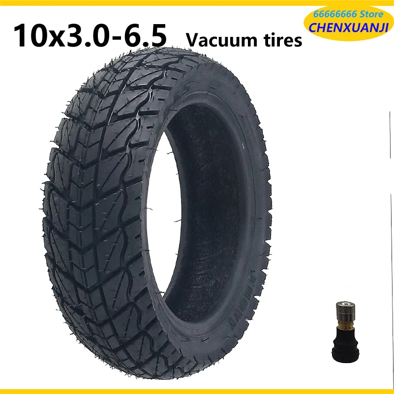 10 Inch Wheel Tyre 10X3.0-6.5 Off-road Tubeless Tire For Electric Scooter Accessories Durable Replacement Repair Parts