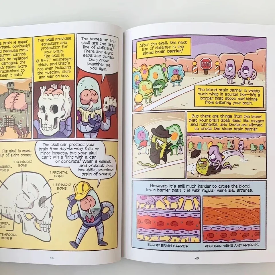 28 Books/Set Science Comics Children's Exploration Cognitive 28 Books/Set Science Comics Children's Exploration Cognitive