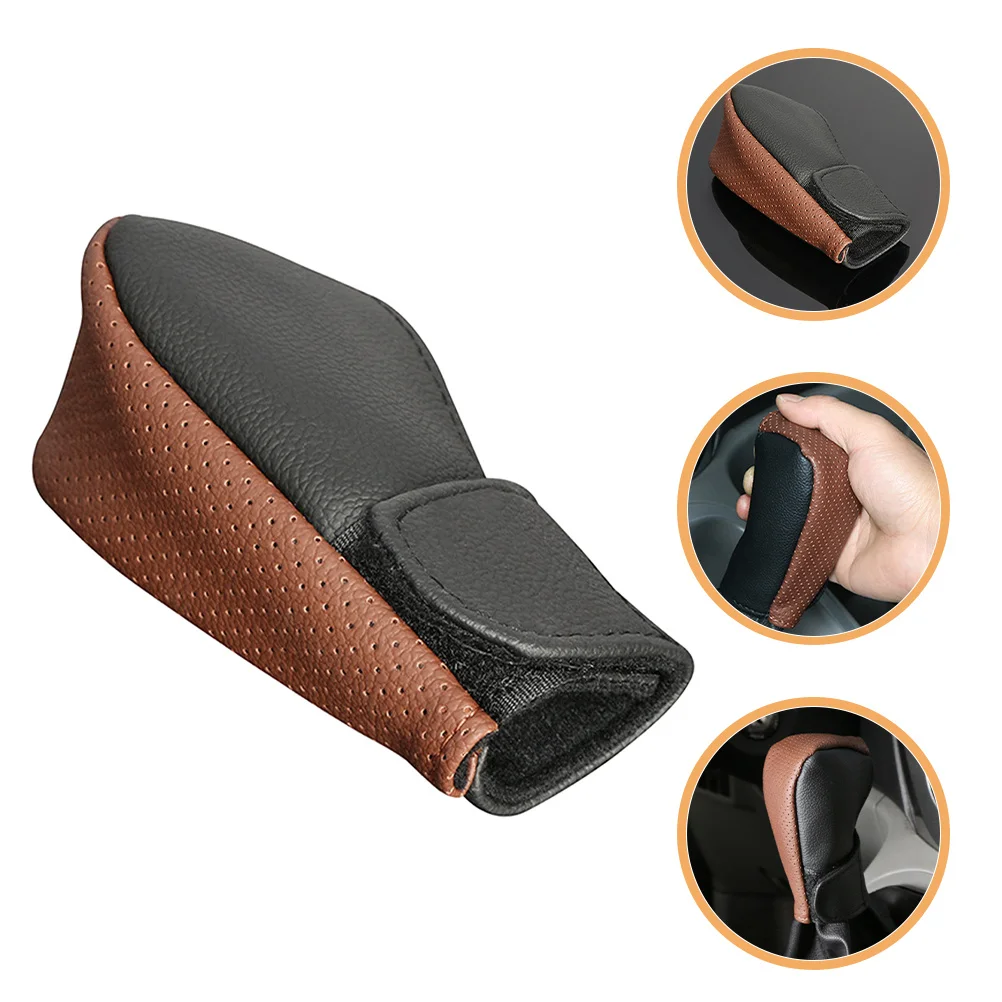 

Universal Car Gear Shift Cover Parking Brake Protector Shifter Boot For Stick Shift Interior Accessories Auto Gear Knob