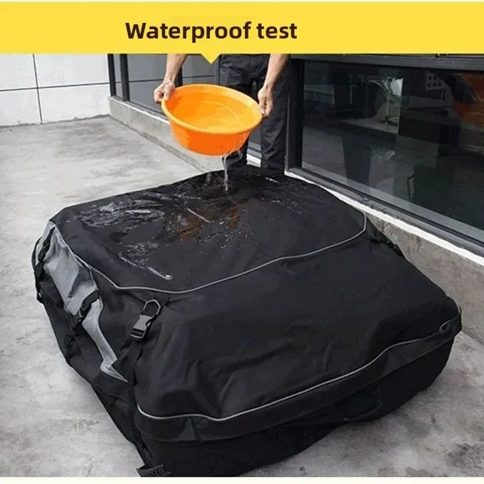 

НОВЫЙ водонепроницаемый и износостойкий утолщенный чемодан на крышу внедорожника, непромокаемый и автомобильный мягкий мешок, водонепроницаемая сумка на крышу