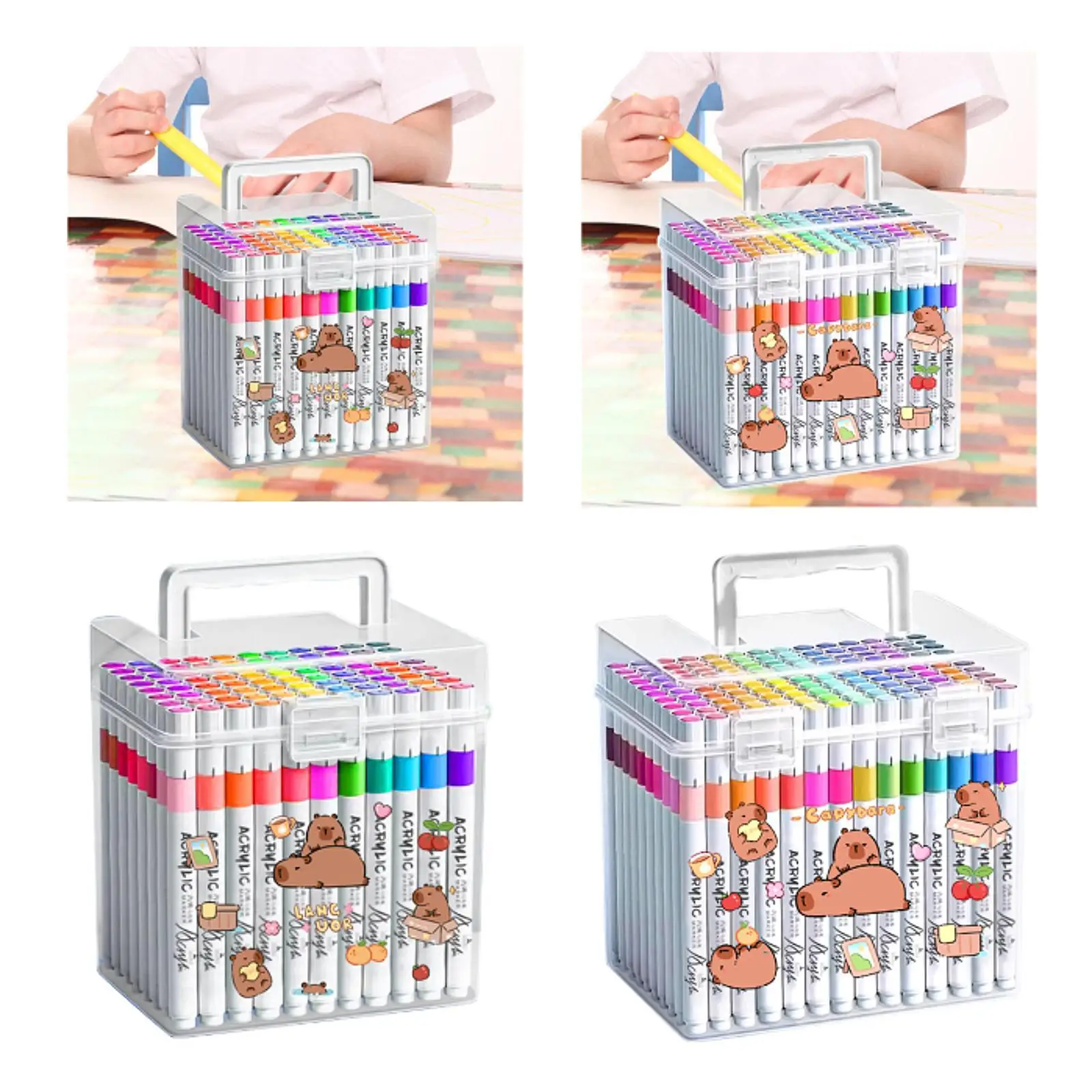 Маркеры для акриловой краски Быстросохнущие ручки для акриловой краски для дерева, металла, холста