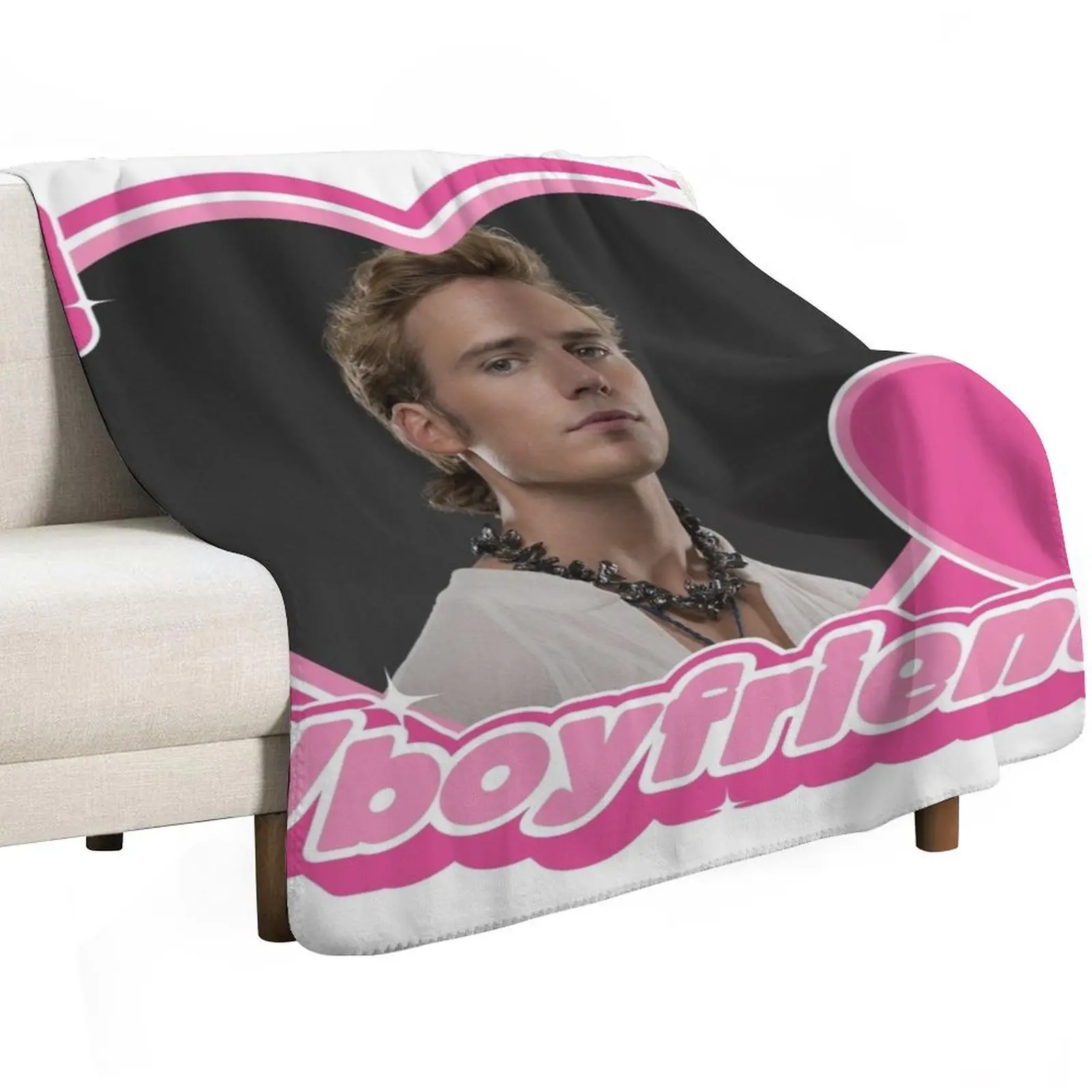 Finnick Boyfriend Throw Blanket Winter beds Sofa Quilt Shaggy cosplay anime Decorative Beds manga Blankets