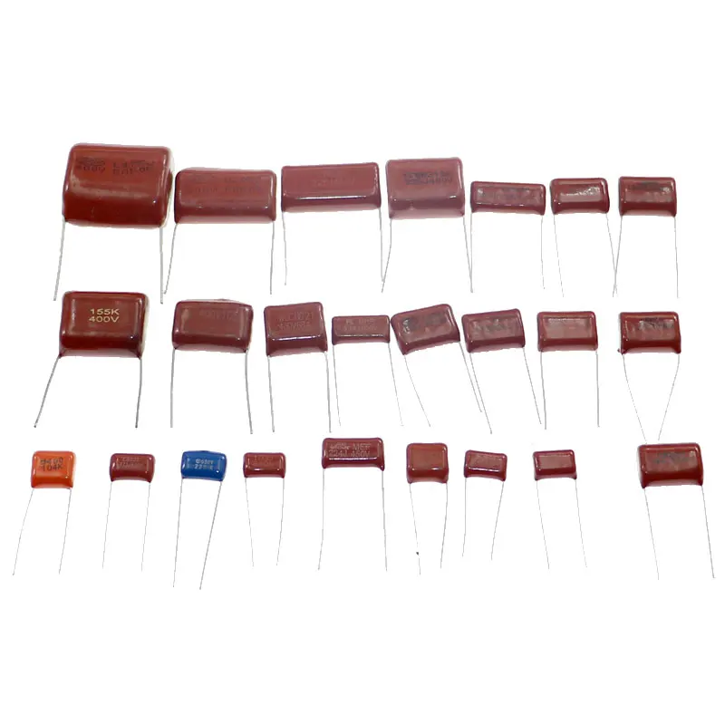 200pcs 25Types 630V CBB Metal Film Capacitors Assortment Kit 102 332 472 682 103 223 393 473 683 104 224 334 474 684 824 105 225