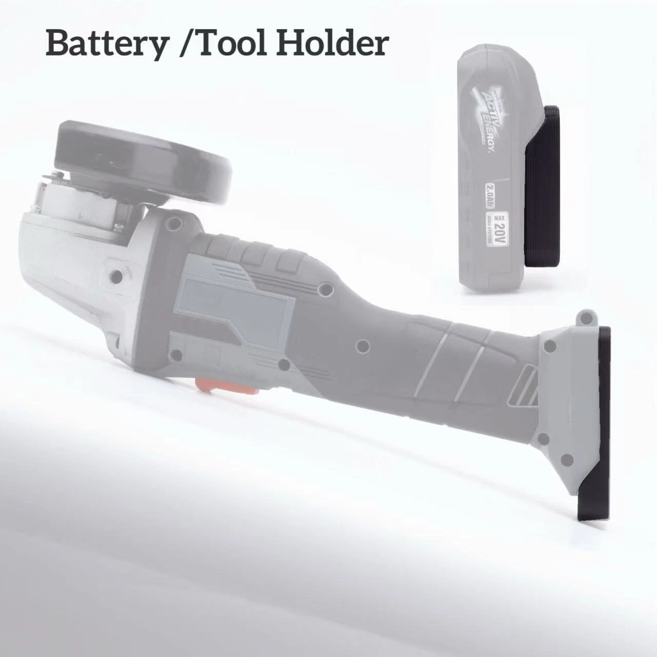 

3/5 шт. для Aldi Ferrex Activ Energy, аккумулятор 20 В и 40 В и настенный держатель для инструментов, подставка для аккумулятора (без аккумулятора и инструментов))