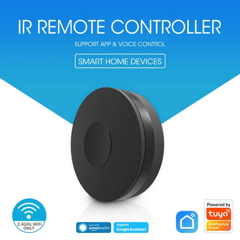 Tuya Smart RF315/433 IR Remote Control WiFi Smart Home for Air Conditioner ALL TV Support Alexa,Google Assistant Voice Control