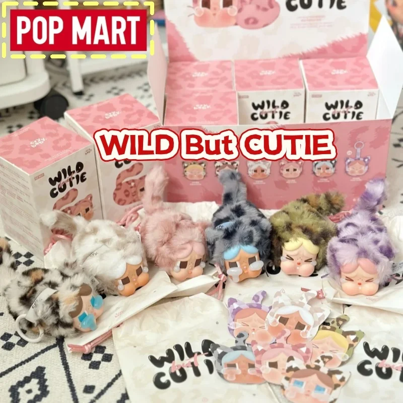 Genuine Pop Mart Crybaby Wild But Cutie Series Vinyl Blind Box Toys Kawaii Surprise Mystery Box Toys Gifts
