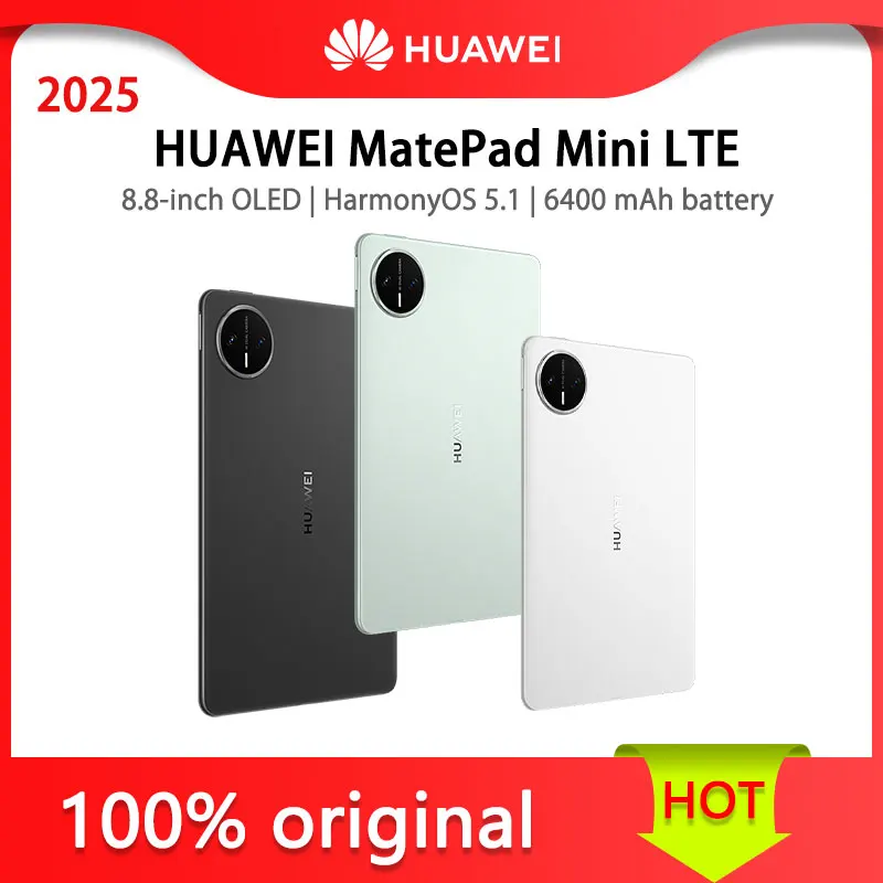 

HUAWEI MatePad Mini LTE 2025 Edition 8.8-inch OLED Full Screen HarmonyOS 5.1