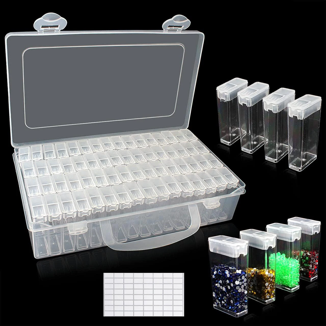 5D, DIY Art Storage Container, Nnail Jewelry Accessory Packaging Box, Diamond Painting Storage Box, Mosaic Packaging Box