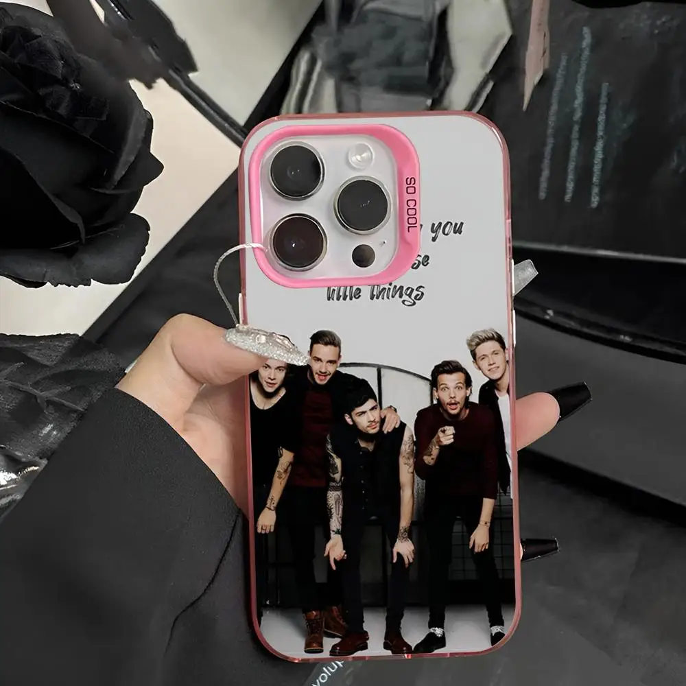 One Direction Five People Who Always Love Music Phone Case 2024 IMD Case For IPhone 16 15 Pro XR XS 7 8 Plus SE2024 Shockproof C