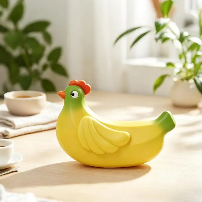 Banana Chicken Stress Relief Fidget Toy Soft Elastic Slow Rebound Squeeze Toy for Kids Birthday Party Favors