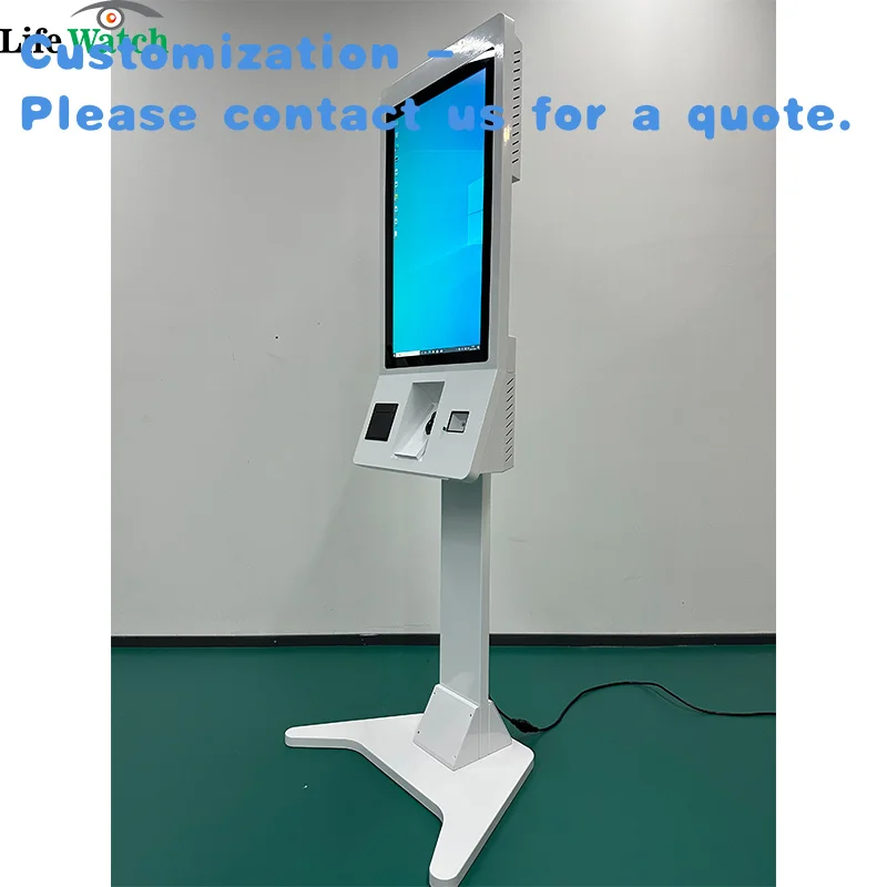 custom.22inch 24inch 32inch 43inch Self-service Order Payment Lcd Menu Restaurant Supermarket Check Out  Kiosk Terminal