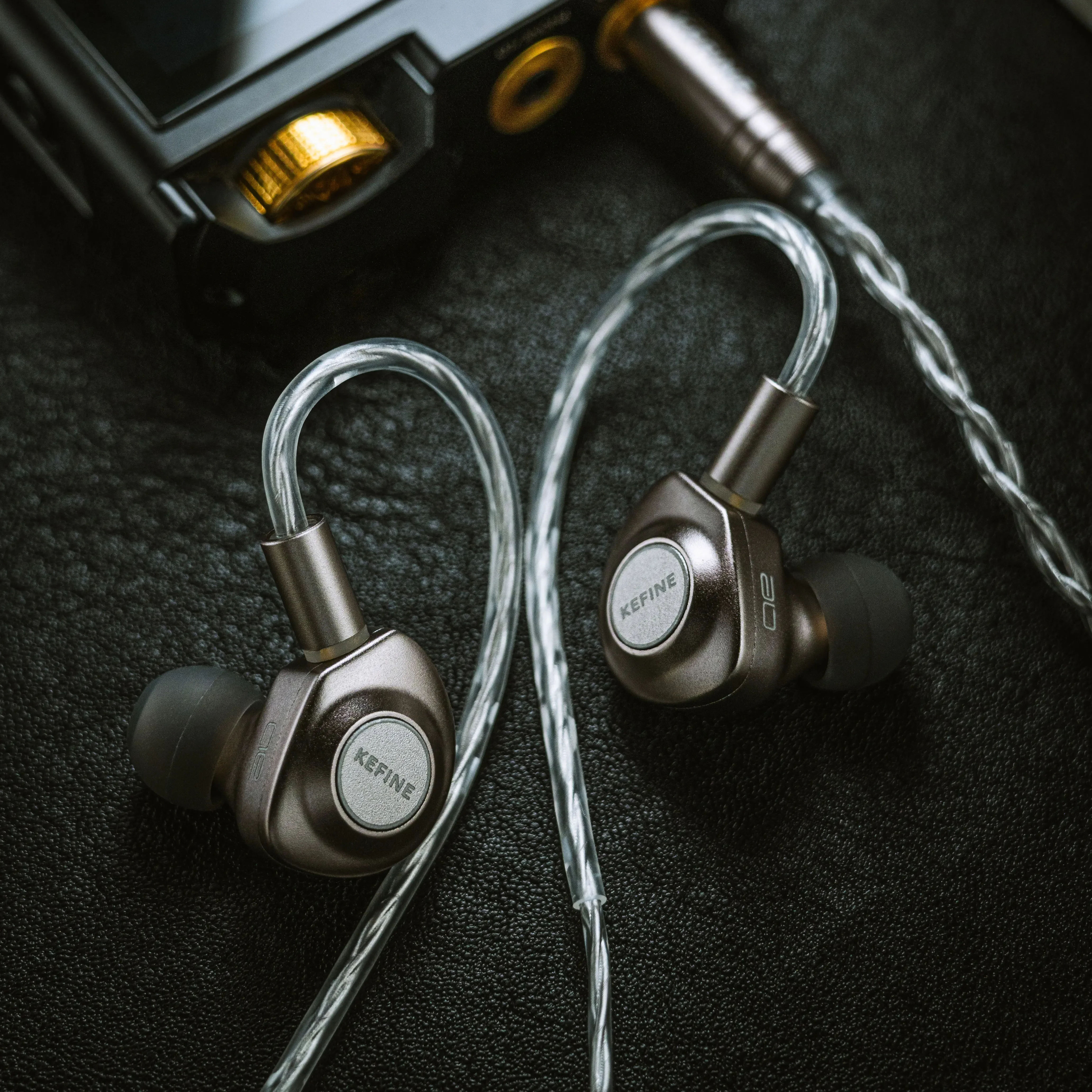 سماعة أذن Kefine X ANGELEARS Delci-AE مقاس 10 مم DLC + PU ذات غشاء ديناميكي IEMs Hi-Fi I n-ear مع نمطين ضبطين