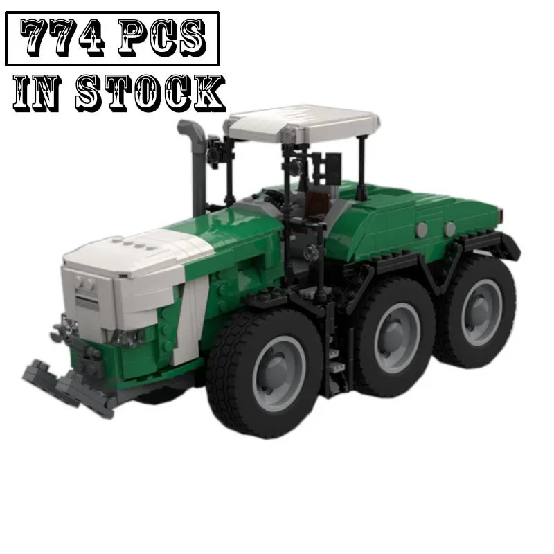 

2021 NEW Case IH farm tractor Fendt Trisix Vario building Block MOC-83784 truck assembly toy model boy's birthday gifts