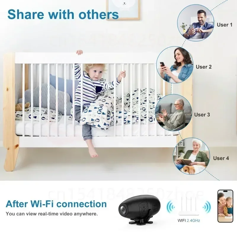 1080P HD كاميرا واي فاي صغيرة محمولة حماية أمن الوطن الذكي سلسلة مفاتيح صغيرة كاميرا فيديو DVR للرؤية الليلية كاميرا مصغرة Espia