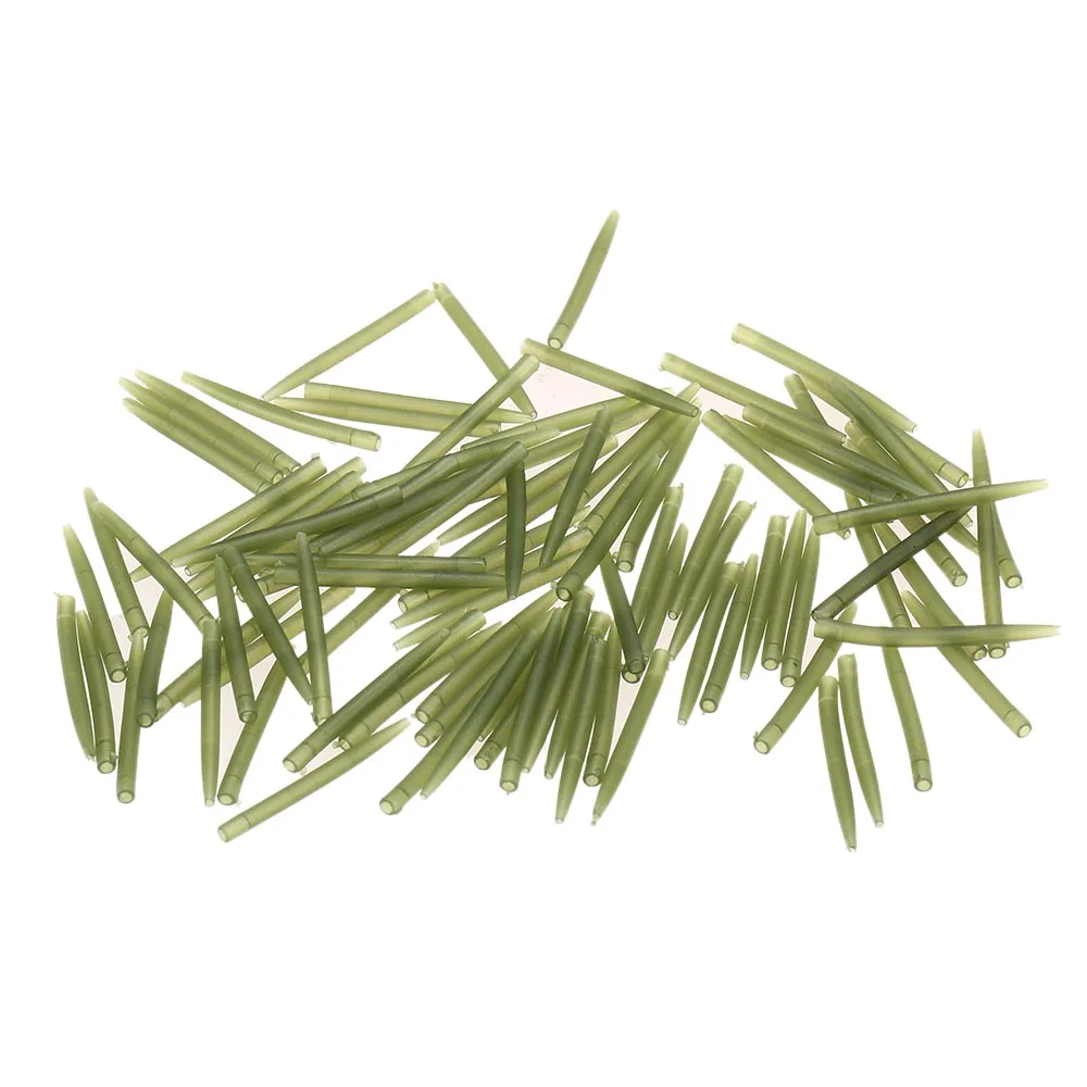 Lixada 30 teile/los 54mm Anti Tangle Gummi Ärmel Verbinden mit Angelhaken Karpfen Grob für Karpfen Angeln Zubehör