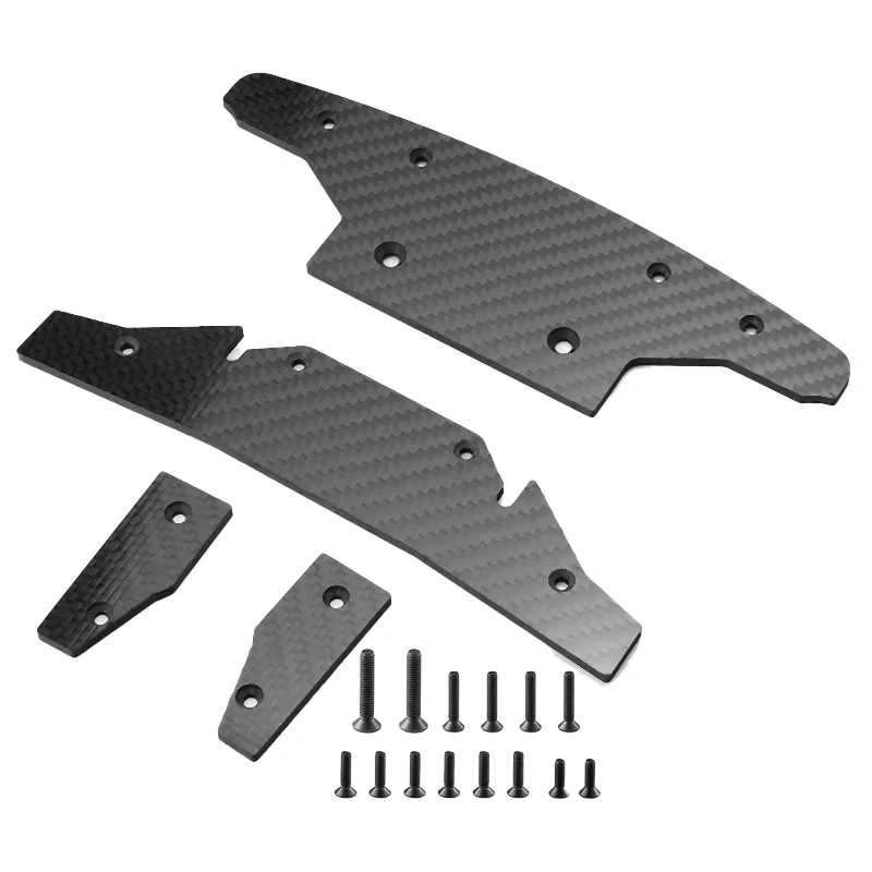 

Защитная пластина шасси из углеродного волокна для 1/7 ARRMA RC Felongy Infraction 6S BLX V2 Street Bash, вседорожного мышечного автомобиля
