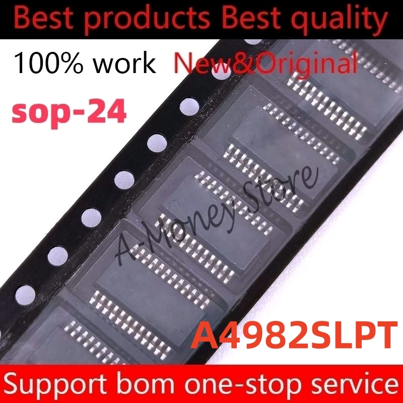 

(5-10pcs)A4982SLPT A4982SL A4982S A4982 A4982SLPTR-T sop-24