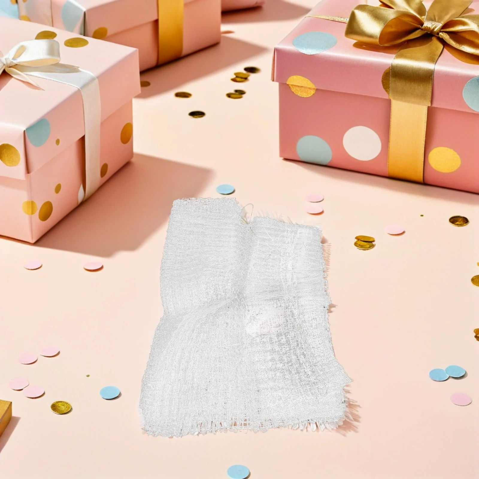 

Large Reusable Balloon Drop Net Plastic Balloon Transport Net Ceiling Drop Bag for Birthday Gender Reveal Party