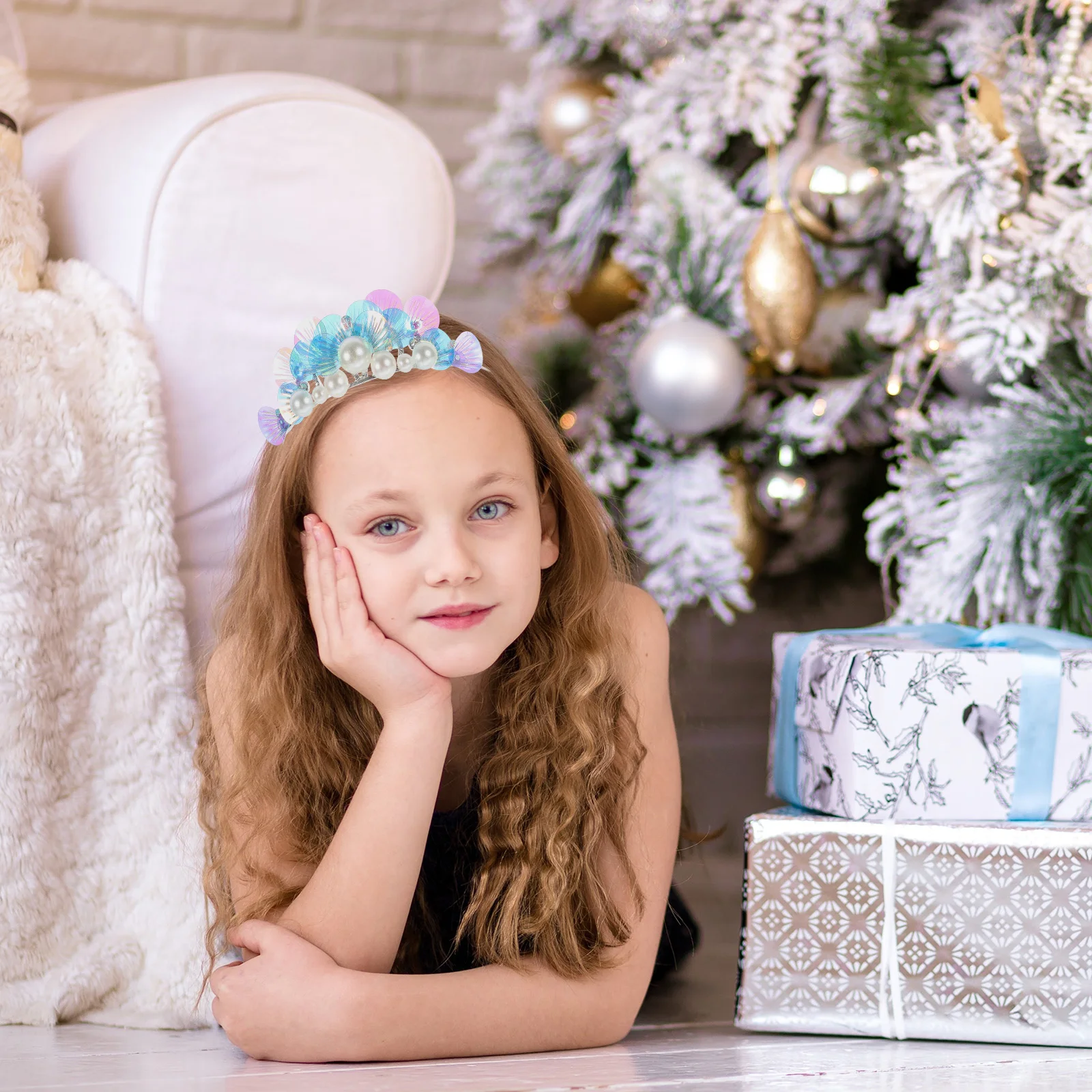 

Rhinestone Headband Girls Crown Birthday Tiara Crowns Hair Decor Accessories Headdress Rhinestone Crown Metal Party