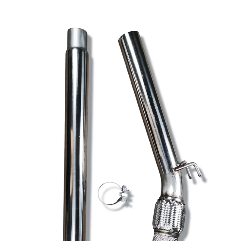 مناسبة للمصنعين توريد أنابيب عادم السيارة المعدلة المصنوعة من الفولاذ المقاوم للصدأ، مخصصة لنماذج Golf 6 GTI