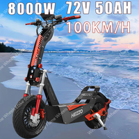 F8 Electric Scooter 72V 8000W Motors 16\