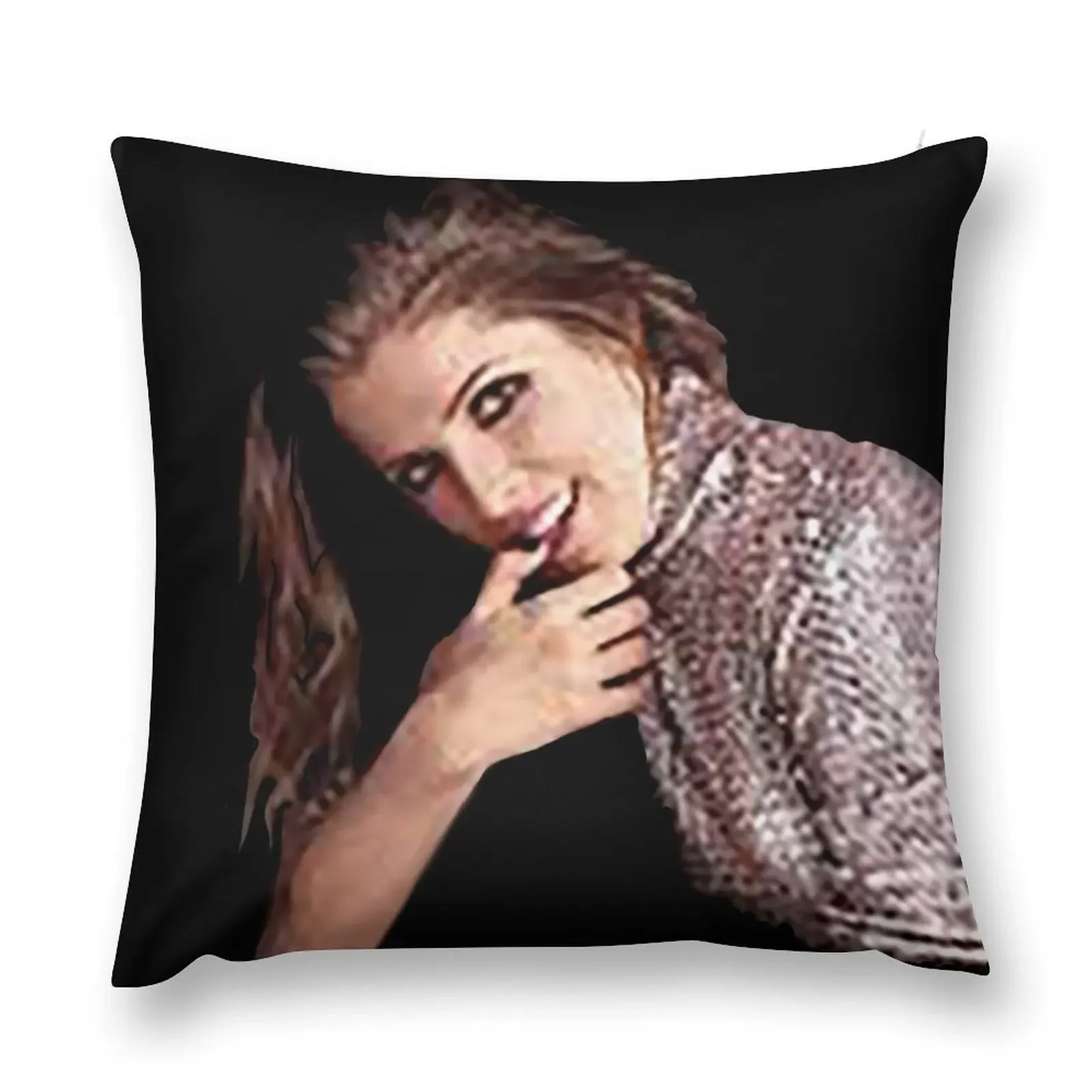 Anna Kendrick Beauty Shot Throw Pillow Plaid Sofa Christmas Pillows Sofa Cushion pillow