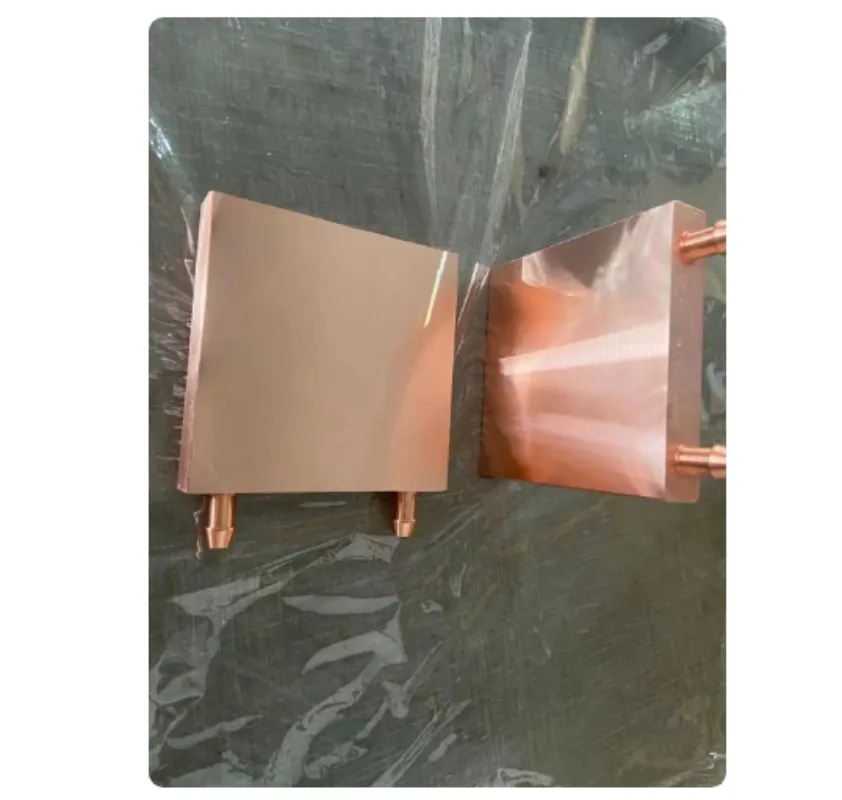 1pcs Copper Cold Plate 80x80x10mm for CPU/GPU Water Block, 80x120x10mm VGA Heatsink