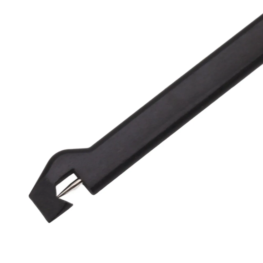 2PCS Red / Black Wire Piercing Probe Clip Metal Probe Universal Automotive Circuit Testing Probe Plastic Handle
