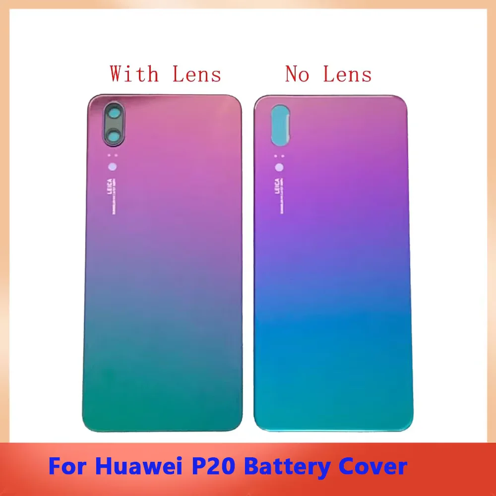 

New Cover For Huawei P20 Battery Cover Door Back Housing Rear Case For Huawei P20 Battery Door Replacement Parts