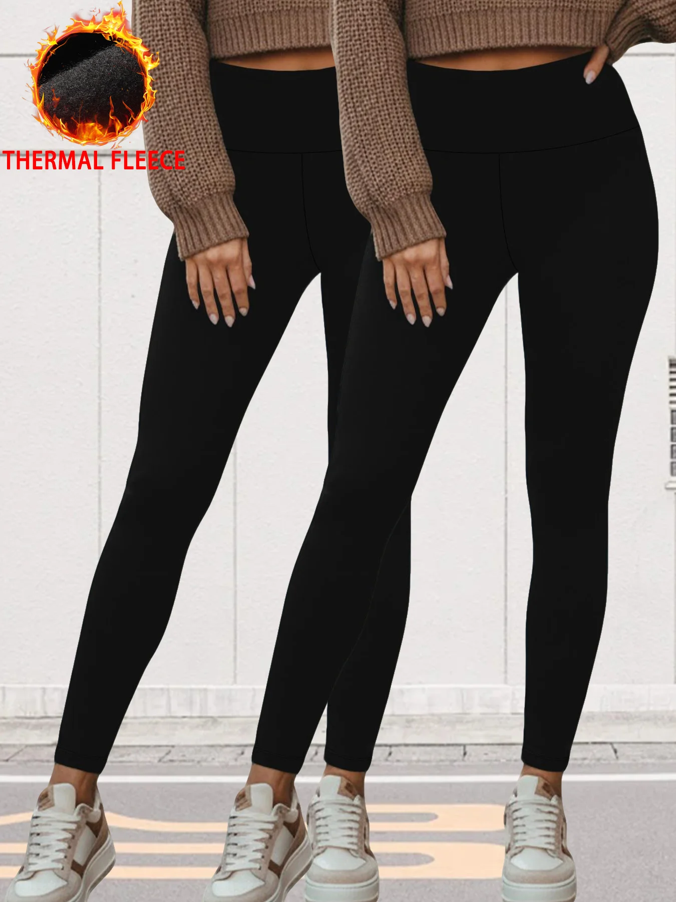 2 PACK Women's Cargo Pockets Leggings, Super Soft High Waisted Tummy Control No SeeThrough Workout Yoga Running Leggings